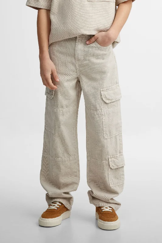 Baggy Men's JeansJeans cargo coupe ample - Ado garçon