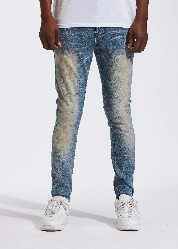 Men's Jeans with Elastic WaistbandsAtlantic Denim (Sand)