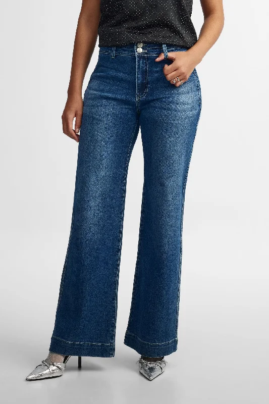 Best Fitting Men's JeansJeans taille haute coupe large – Femme