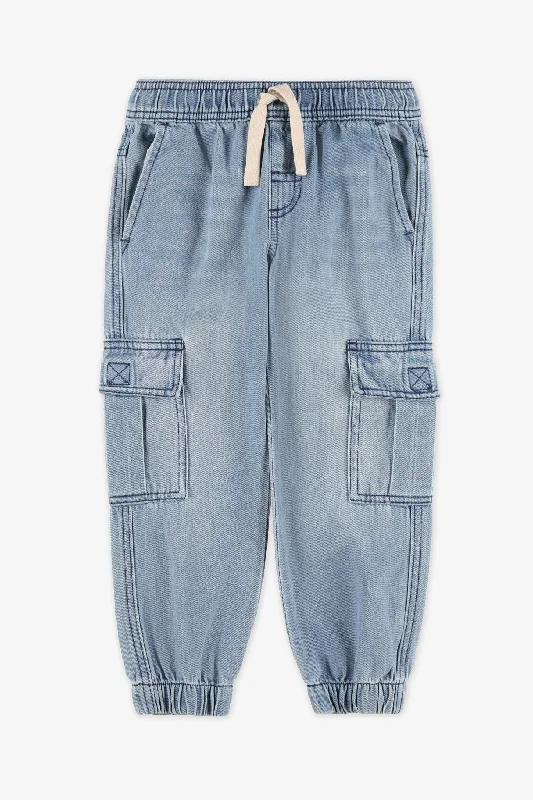 High-Quality Men's JeansJogger cargo en jeans - Enfant garçon