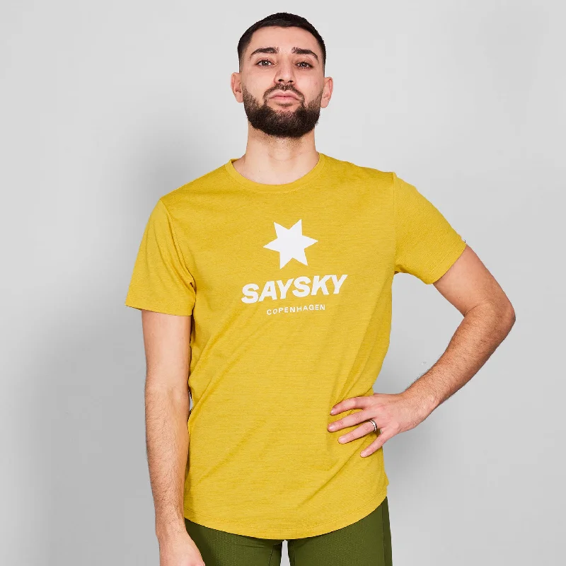Men's Shirts with Single-Breasted DesignsLogo Combat Pro T-shirt