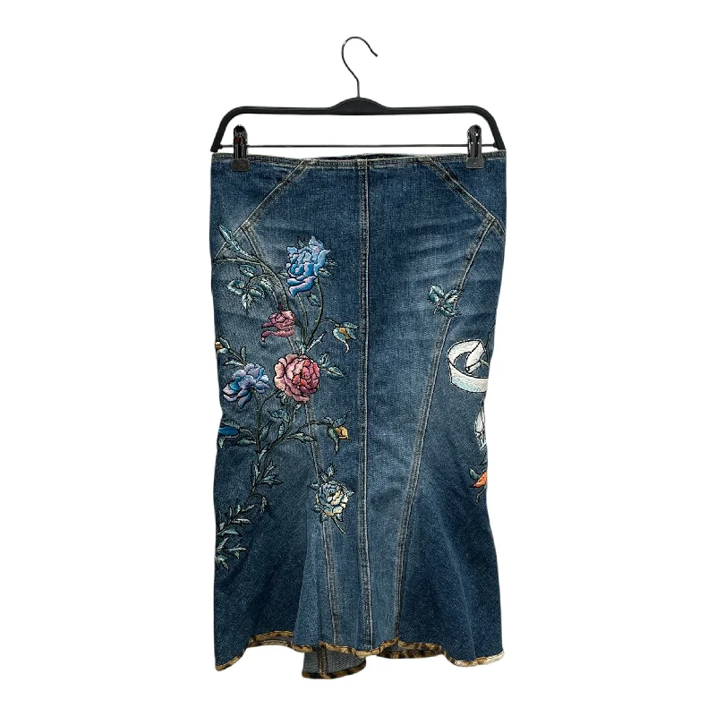 Casual Ripped Men's Jeansroberto cavalli/Skirt/S/Graphic/Denim/MLT/embroider floral forget me not Casual Ripped Men's Jeansroberto cavalli/Skirt/S/Graphic/Denim/MLT/embroider floral forget me not