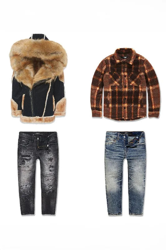 Best Fitting Men's JeansKids Shearling Bundle #3