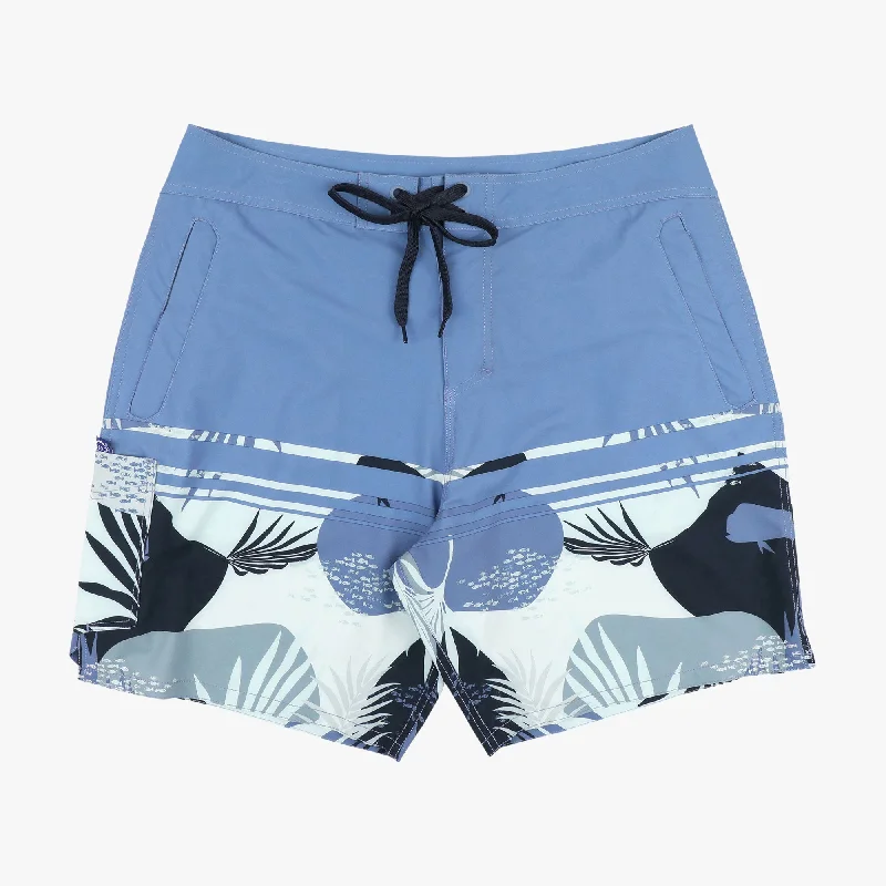 Men's Patterned Pants with Camouflage PrintsChannel Boardshorts