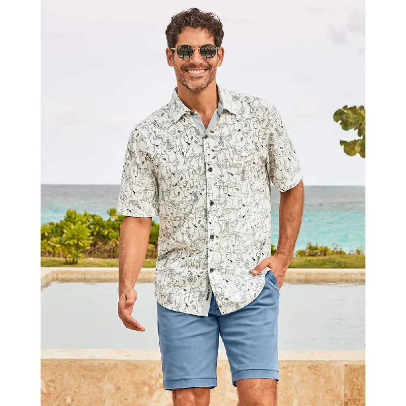 Layered Men's Henley ShirtsTommy Bahama Mojito Bay Sippin Soiree Camp Shirt - White Layered Men's Henley ShirtsTommy Bahama Mojito Bay Sippin Soiree Camp Shirt - White