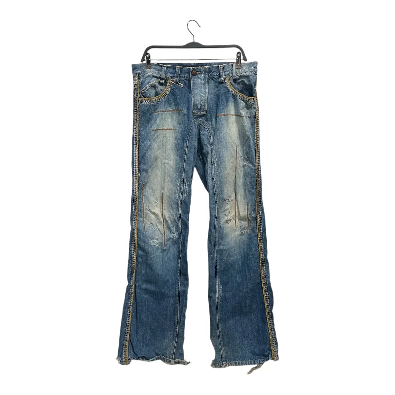 Sustainable Eco-Friendly Men's JeansJust cavalli/Bottoms/Denim/BLU/pony hair back strap