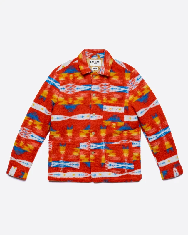 Men's Coats with Hidden PocketsLtd. Edition 673 Jacket Joshua Wool Red