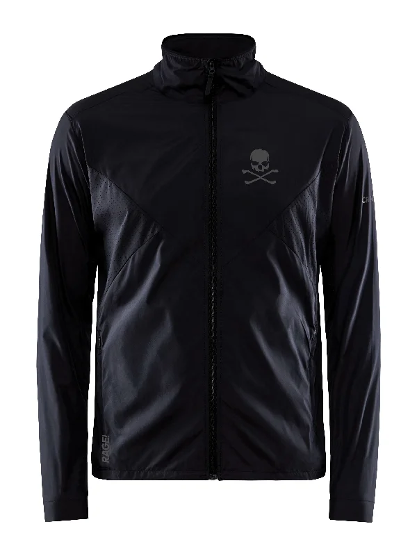 Men's Coats with Adjustable SleevesMen's Race Rebel Running Jacket