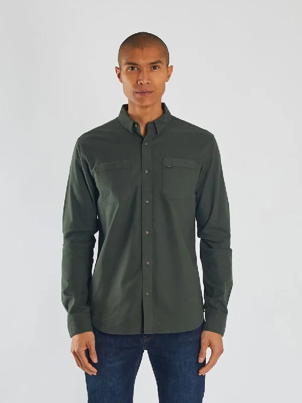 Men's Pattern-Play Shirts for a Fun TwistSpike Shirt Workwear Green