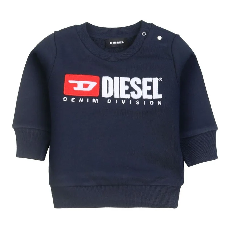 Men's Shirts with Chest PocketsNavy Sweatshirt