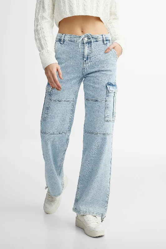 Durable Workwear Men's JeansJeans cargo chevilles ajustables 2 façons - Femme