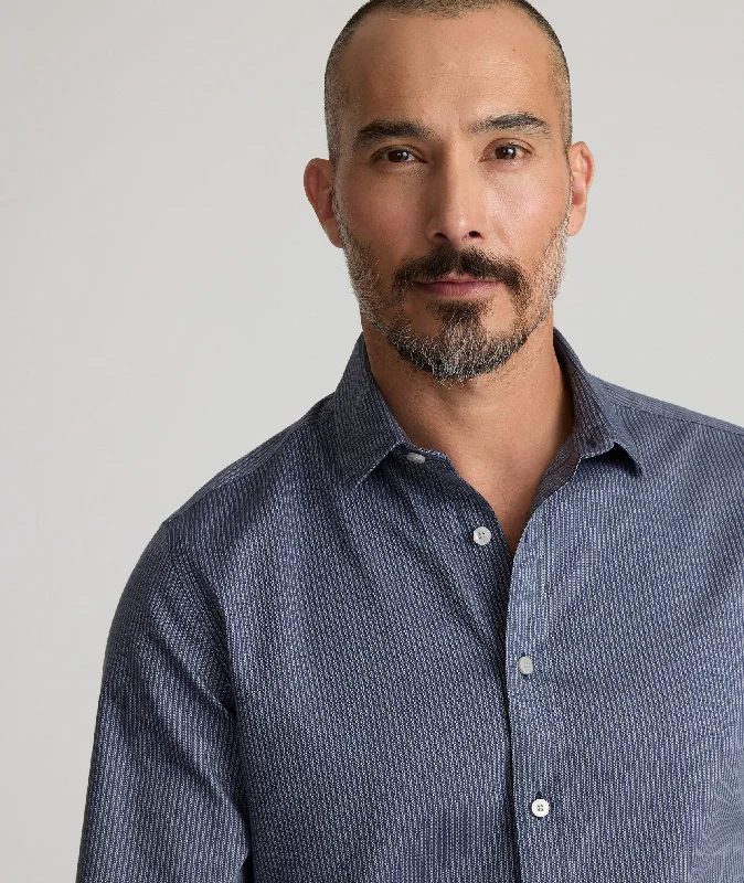 Lightweight Men's Poplin ShirtsWrinkle-Free Villard Shirt