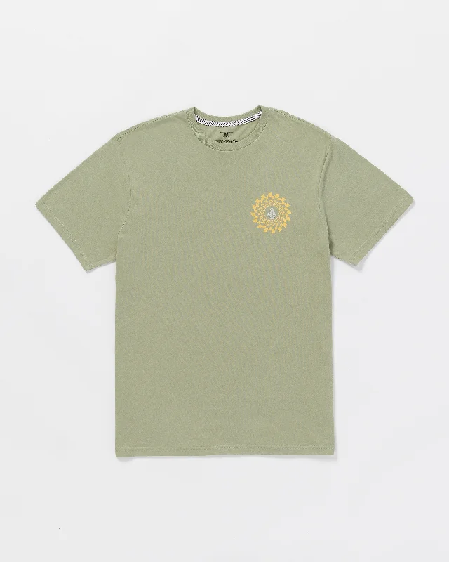 Wash and Wear Men's JeansEasy Orbit Short Sleeve Tee - Green Tea