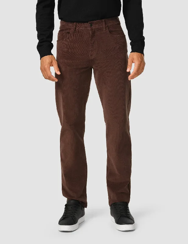 Men's Button-Fly Pants for a Traditional TouchCorduroy Pants Espresso