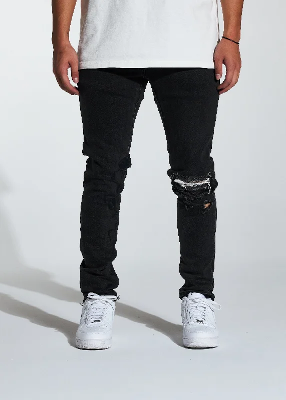 Jeans for Men with Skinny LegsLee Denim (Black)