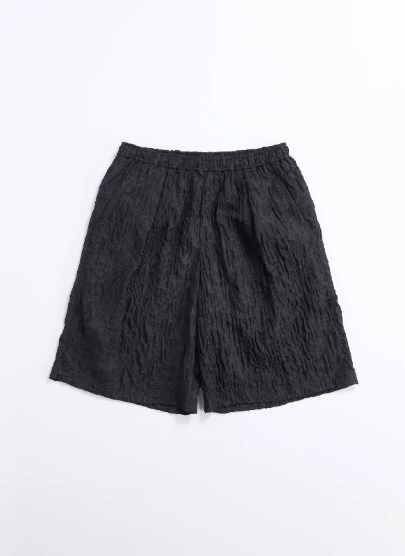 Men's Formal Trousers for BusinessNylon Embossed Shorts