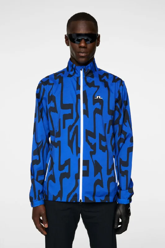 Men's Coats with Adjustable HemsAsh Print Light Packable Jacket