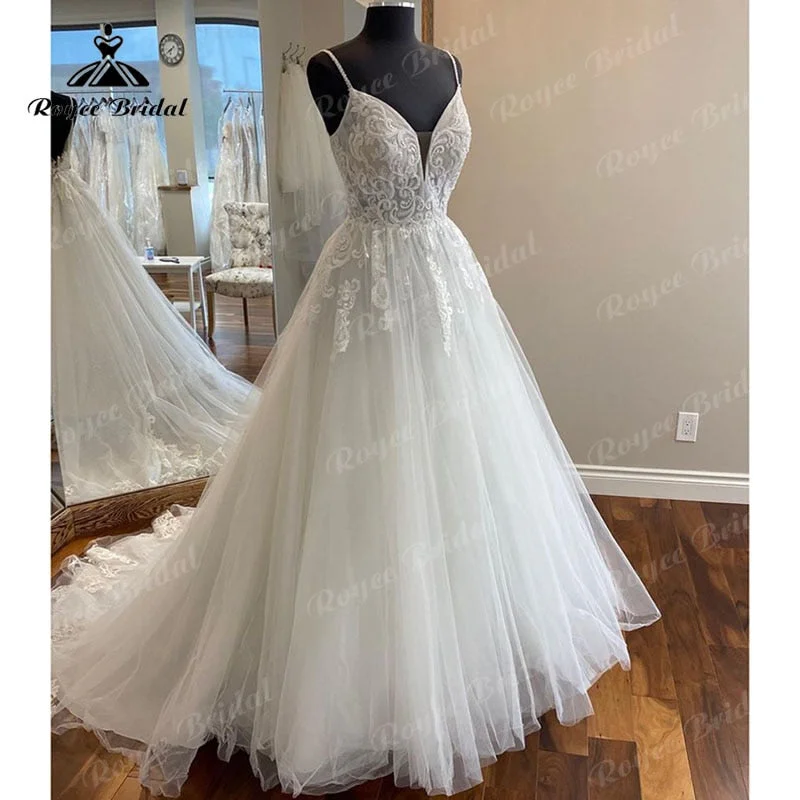 Roycebridal BRIDE,BRIDE EXPLORE All Wedding Dresses,BRIDE EXPLORE Custom Wedding Dresses ๐,BRIDE EXPLORE Plus SizeRobe Mariage Spaghetti Straps V Neck A Line Beach Wedding Dress Open Back 2025 Sweep Train Trouwjurk Bridal Gowns for Women Sexy Roycebridal BRIDE,BRIDE EXPLORE All Wedding Dresses,BRIDE EXPLORE Custom Wedding Dresses ๐,BRIDE EXPLORE Plus SizeRobe Mariage Spaghetti Straps V Neck A Line Beach Wedding Dress Open Back 2025 Sweep Train Trouwjurk Bridal Gowns for Women Sexy