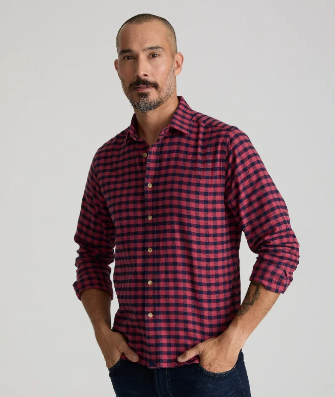 Men's Henley T-Shirts for a Casual TwistFlannel Bricco Shirt