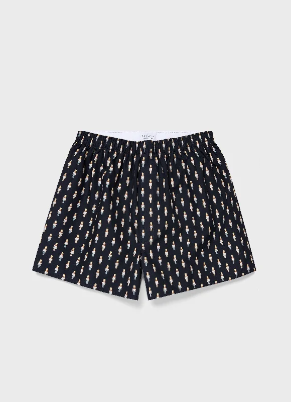 Men's Corduroy Pants for FallMen's Classic Boxer Shorts in Nutcracker