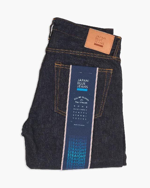 Men's Jeans Made in USAJapan Blue J301 Straight Fit 14.8oz US Cotton Selvedge Mens Jeans - Indigo