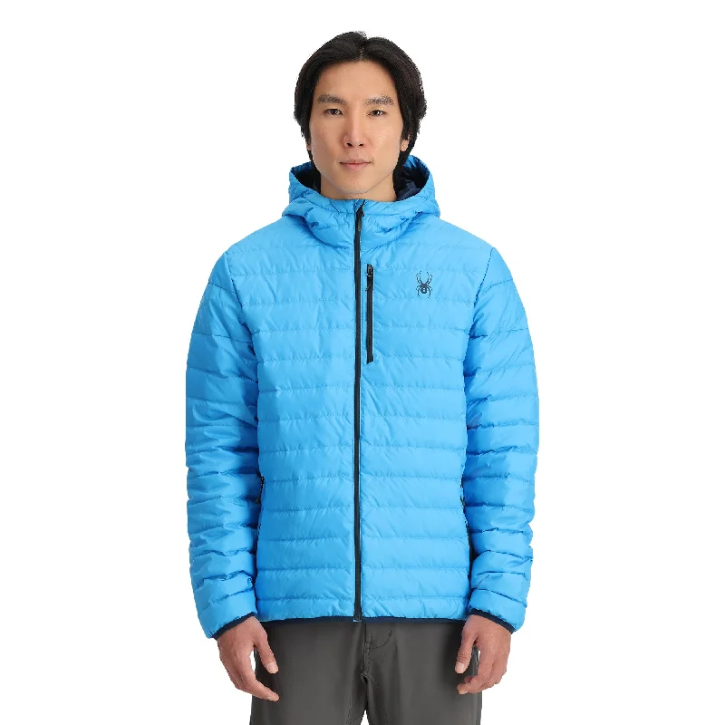 Durable Men's Car CoatsMens Zenith Hooded - Aether Blue