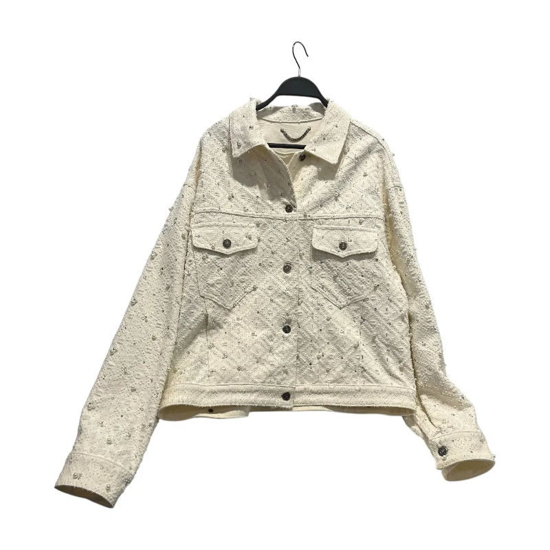 Modern Ripped and Distressed Men's JeansGOLDEN GOOSE/Denim Jkt/L/Cotton/WHT/DISTRESSED PEARL Modern Ripped and Distressed Men's JeansGOLDEN GOOSE/Denim Jkt/L/Cotton/WHT/DISTRESSED PEARL