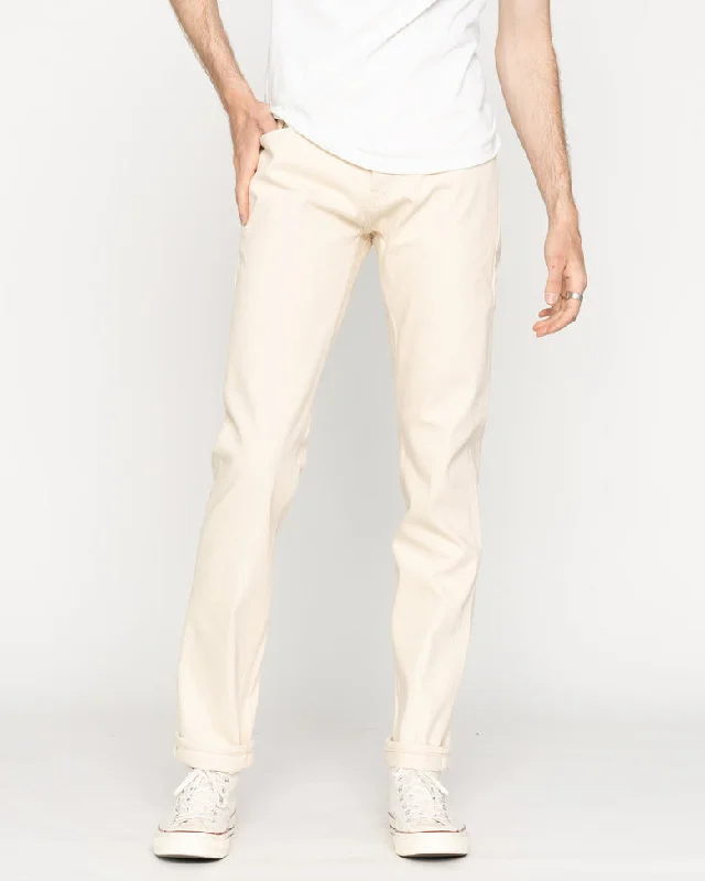 XXXL Men's JeansUnbranded UB297 Ecru With Seed Selvedge 13.5oz Tapered Fit Mens Jeans - Natural XXXL Men's JeansUnbranded UB297 Ecru With Seed Selvedge 13.5oz Tapered Fit Mens Jeans - Natural