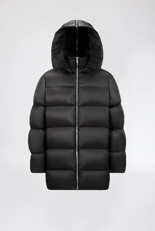 Men's Solid-Colored Pants for VersatilityRick Owens x Moncler Hooded Cyclopic Coat in Black Men's Solid-Colored Pants for VersatilityRick Owens x Moncler Hooded Cyclopic Coat in Black
