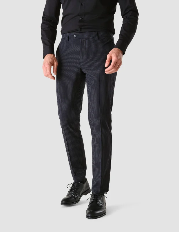 Men's Corduroy Pants for FallEssential Suit Pants Slim Stanford Stripes