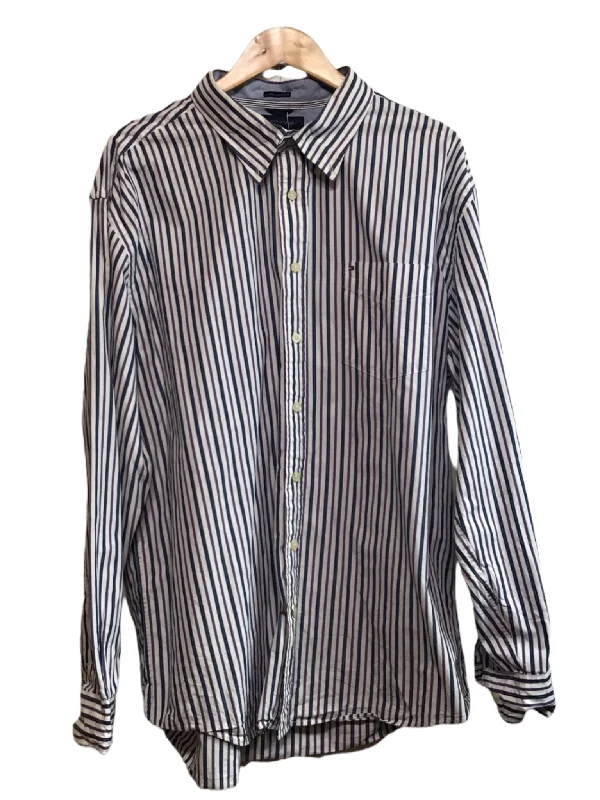 Men's Color-Blocking Shirts for a Statement LookTommy Hilfiger Mens Long Sleeve Shirt (Size XXL) Men's Color-Blocking Shirts for a Statement LookTommy Hilfiger Mens Long Sleeve Shirt (Size XXL)