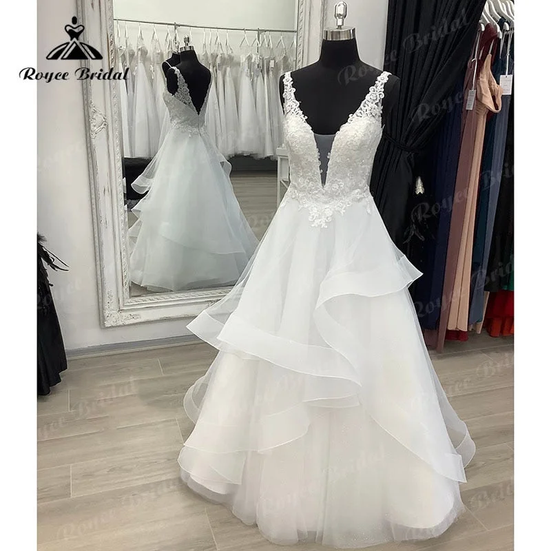 Roycebridal BRIDE,BRIDE EXPLORE All Wedding Dresses,BRIDE EXPLORE Custom Wedding Dresses ๐,BRIDE EXPLORE Plus SizeBoho Ball Gown Sleeveless Wedding Dress Custom For Women 2025 Bride Gown Sexy Deep V Neck Backless Lace Appliques Sweep vestido Roycebridal BRIDE,BRIDE EXPLORE All Wedding Dresses,BRIDE EXPLORE Custom Wedding Dresses ๐,BRIDE EXPLORE Plus SizeBoho Ball Gown Sleeveless Wedding Dress Custom For Women 2025 Bride Gown Sexy Deep V Neck Backless Lace Appliques Sweep vestido