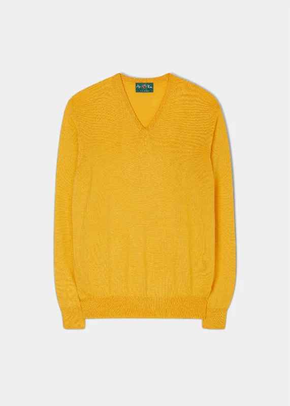 Men's High-Waisted Pants for a Retro StyleMillbreck Merino Wool Jumper in Sunrise - Regular Fit