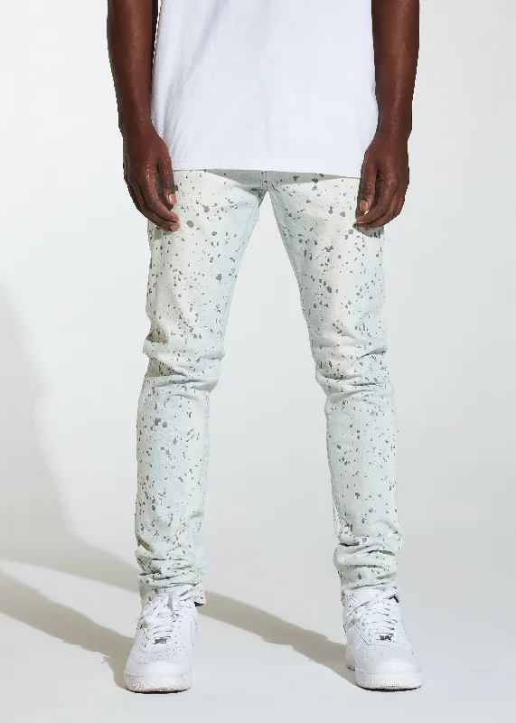 Latest Men's Jeans TrendsAtlantic Denim (Light Blue Paint)
