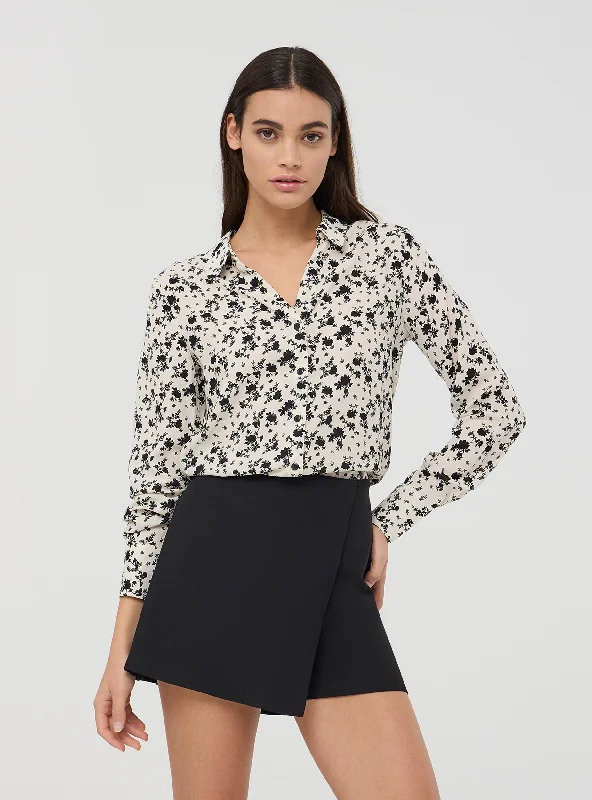 Men's Shirts with Spread CollarsWoman Long-sleeved T-shirt
