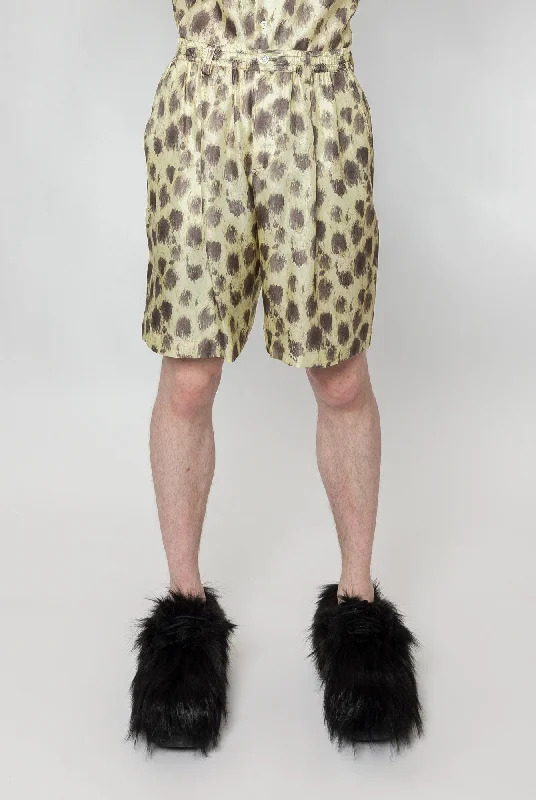 Men's Low-Waisted Pants for a Casual VibeMarni Cheetah Pyjama Shorts