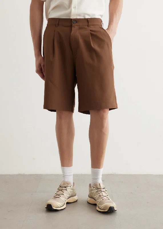 Men's High-Waisted Pants for a Retro StyleLightweight Wool Walk Shorts
