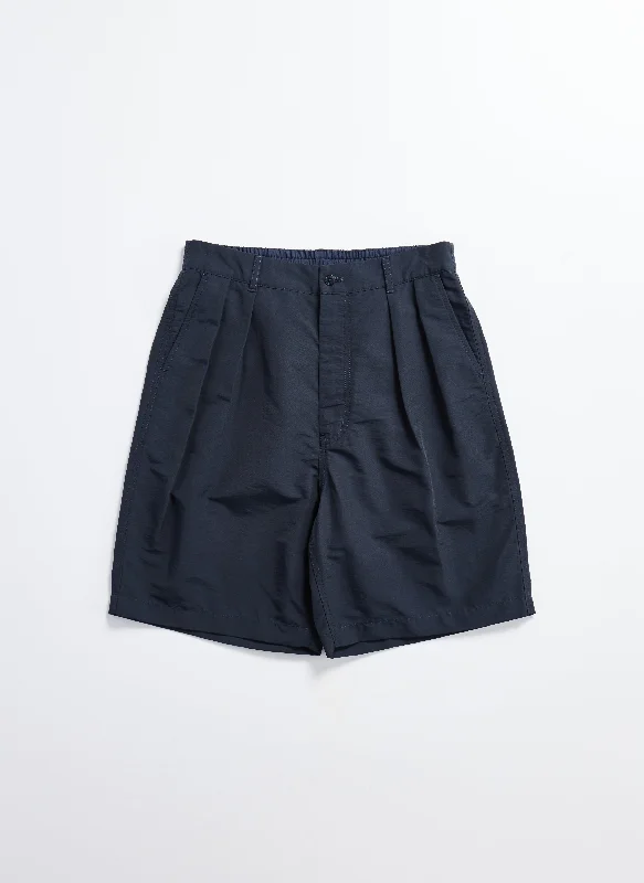 Men's Patterned Pants with PlaidsCotton Nylon Pleated Shorts
