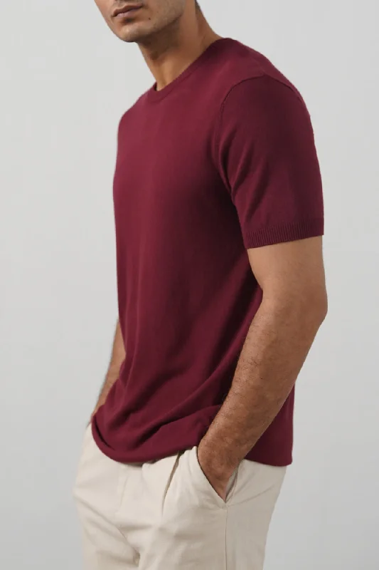 Men's Shirts with CollarsVISCOSE KNIT TEE