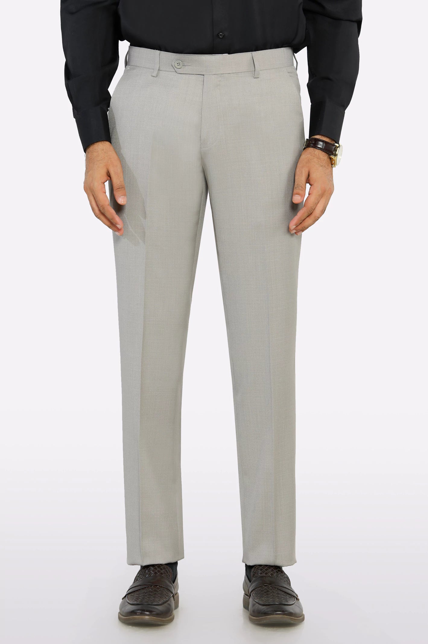 Fawn Smart Fit Formal Trouser