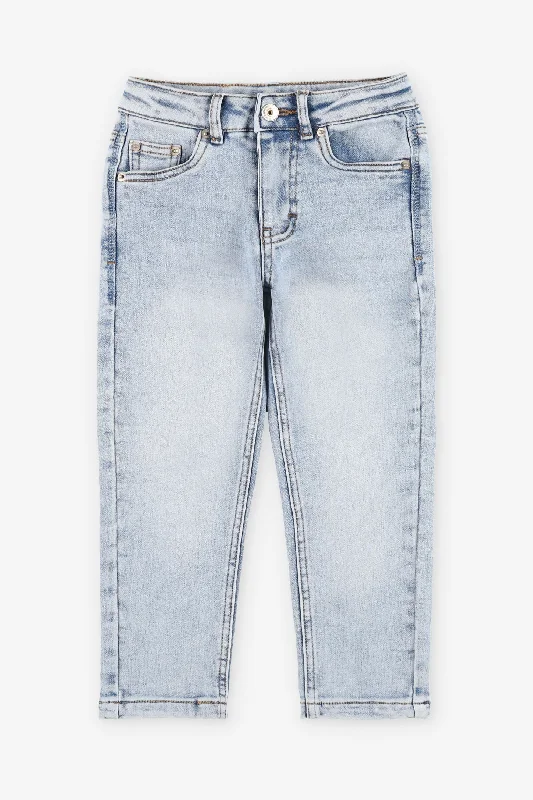 Classic Men's Jeans StyleJeans taille ajustable coupe étroite - Enfant garçon