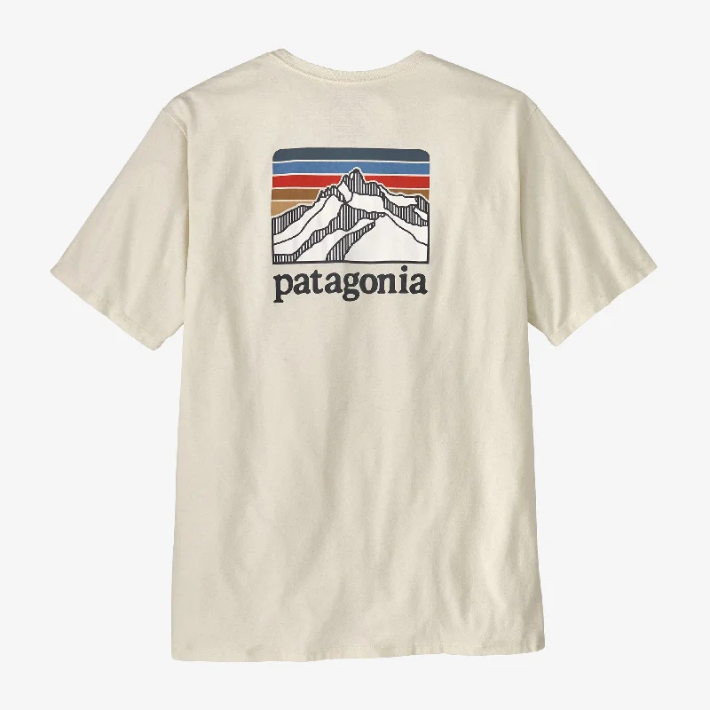 Warm Men's Fleece-Lined TopsMen's Line Logo Ridge Pocket Responsibili-Tee®