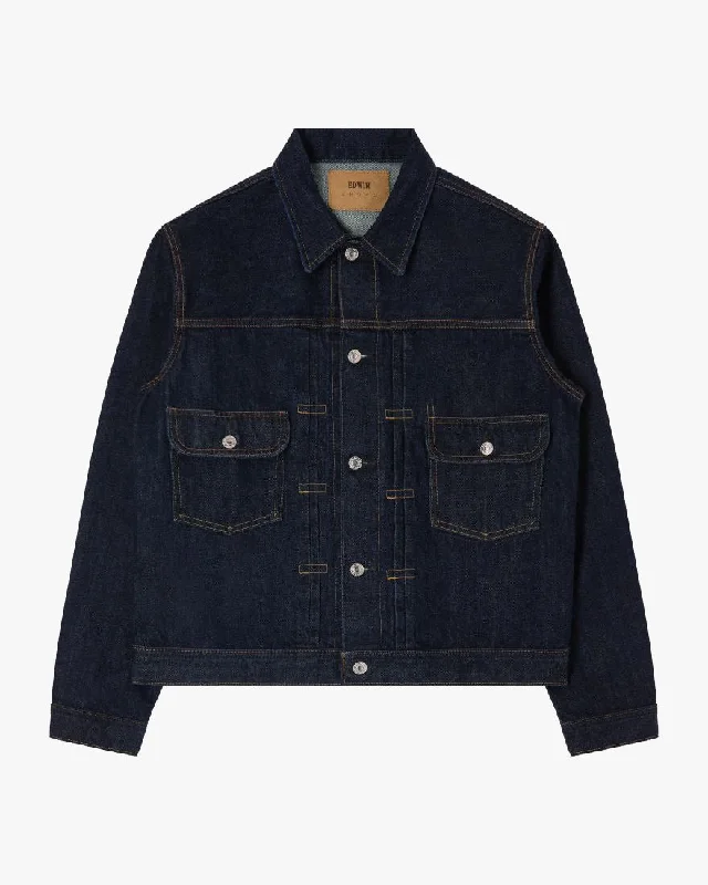 Men's Skinny JeansEdwin Made In Japan Denim Jacket - 14oz Kurabo Recycled Red Selvage Denim / Blue Rinsed Men's Skinny JeansEdwin Made In Japan Denim Jacket - 14oz Kurabo Recycled Red Selvage Denim / Blue Rinsed