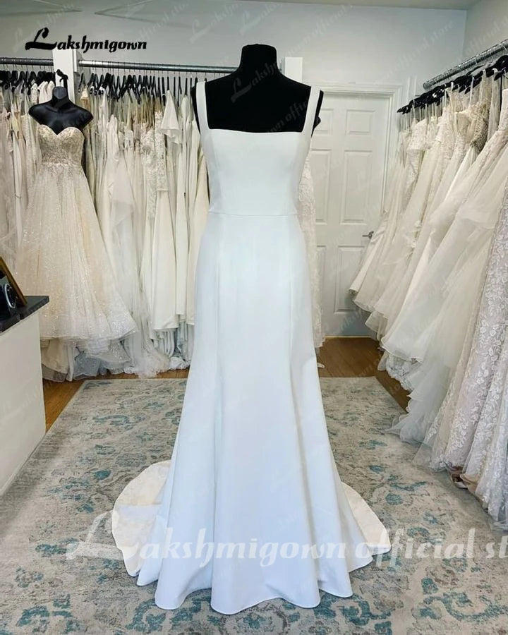 Roycebridal Boho Wedding Dresses Lace Appliques A-Line Backless Court Train Bridal Gown Vestido De Novia Roycebridal Boho Wedding Dresses Lace Appliques A-Line Backless Court Train Bridal Gown Vestido De Novia