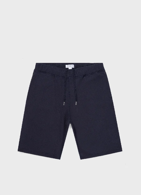 Men's Pants with Stain-Resistant TreatmentMen's Loopback Shorts in Navy