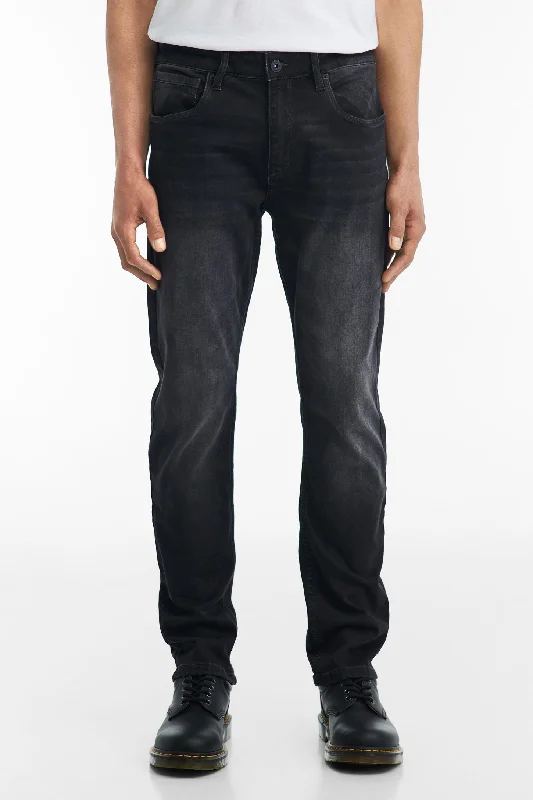 Men's Jeans for a Casual LookJeans gris foncé coupe régulière - Homme