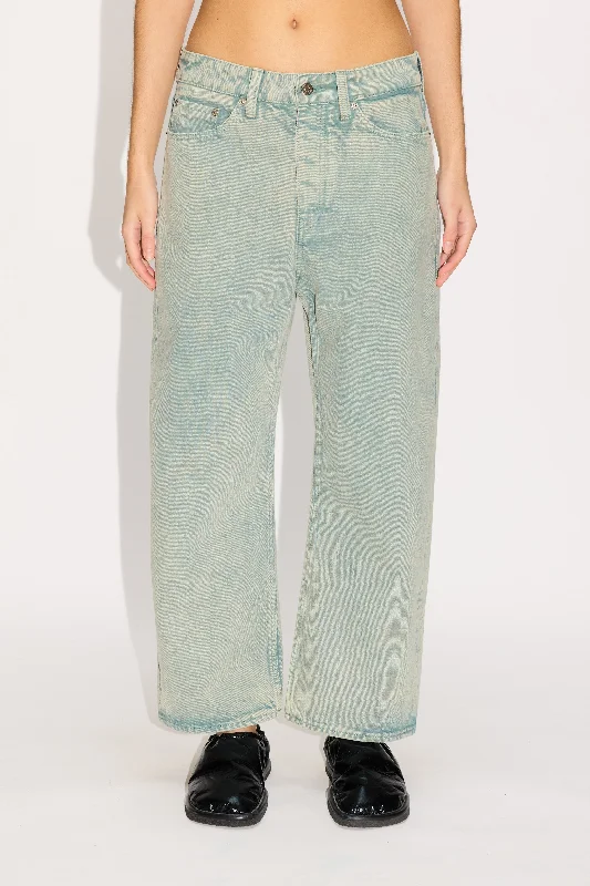 Winter Men's JeansWide-leg Cropped Jeans