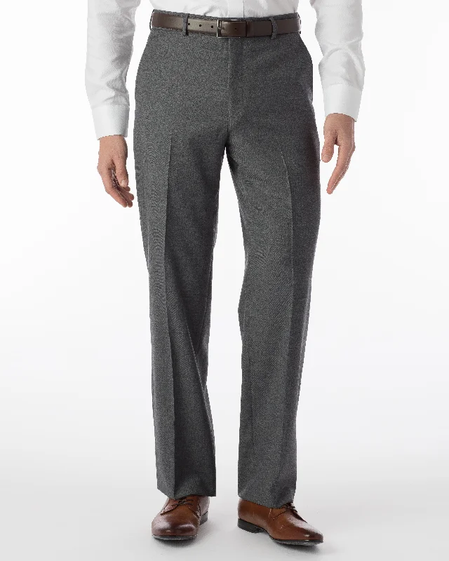 Men's Swim Trunks for SwimmingBallin Pants - Dunhill Super 120’s 4 Harness Serge - Mid Grey Men's Swim Trunks for SwimmingBallin Pants - Dunhill Super 120’s 4 Harness Serge - Mid Grey