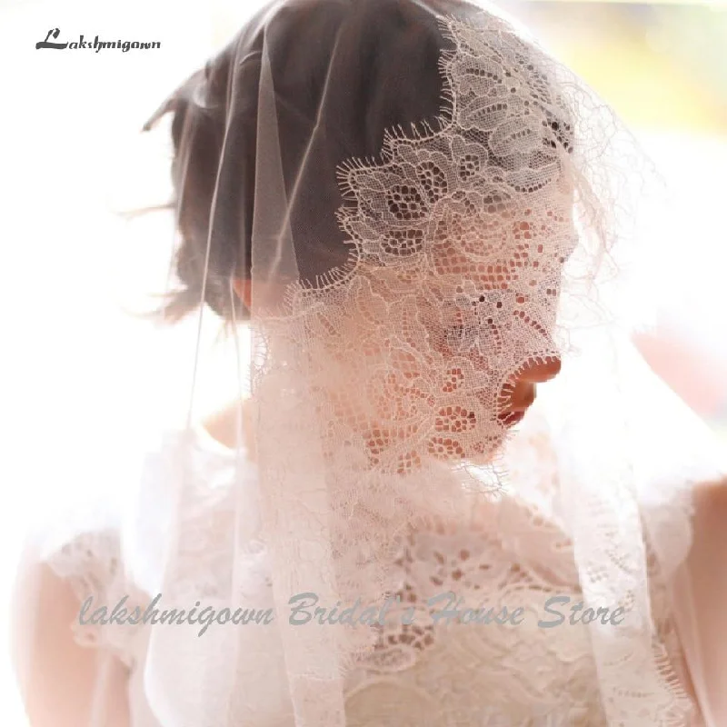 Roycebridal Lakshmigown Princess Long Wedding Veil Lace