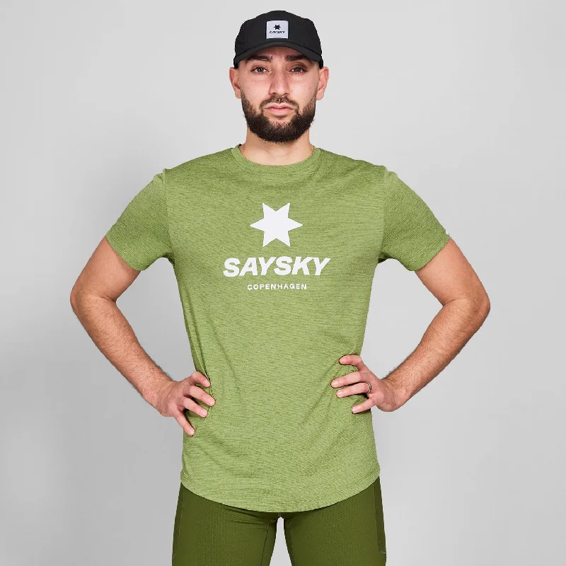 Men's Shirts with Scoop NecksLogo Combat Pro T-shirt